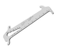 Binnan Jauge De Chaîne De Vélo, Jauge d'usure de chaîne, Testeur d'usure de Chaîne de Vélo, Indicateur d'usure de la chaîne pour vélos de Route, VTT, vélos pliants