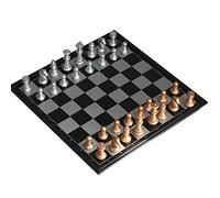 Binnan Jeu d’échecs Magnétique Plateau Pliant Loisirs, Enfant Voyage Magnetique Jeux Echec Pliable