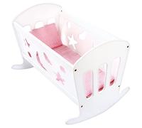 Bino - 83699 - Berceau de poupée avec parure de lit