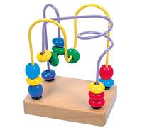 Bino - 84163 - Circuit de motricité - Lupilo - Perles - jaune/bleu