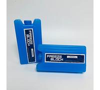 Binocktails Lot de 2 bouteilles de glace secrètes, 800 ml, bleu, plastique, design réaliste pour festivals