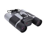 Binoculaires Compactes 10x25, Jumelles Numériques avec Grossissement 10x, Appareil Photo Enregistreur Vidéo Portable avec Carte de Stockage de 32 Go, Facile à Concentrer, pour