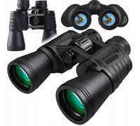 Binoculaires de chasse avec optique en verre 20 × 50 zoom bak-4 noir