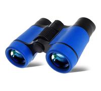 Binoculars for Children Compact Foldable Mini Binoculars Girl Boy Gift(blue)