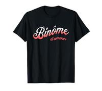 Binôme d'amour Idée-cadeau Binôme de Travail Humour Collègue T-Shirt