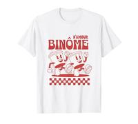 Binôme d'amour Idée-cadeau Binôme de Travail Humour Collègue T-Shirt
