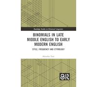 Binomials in Late Middle English to Early Modern English