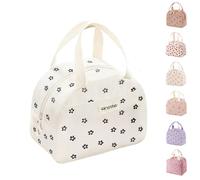 Binoster Sacs à déjeuner isothermes pour femmes et adultes - Sac fourre-tout - Joli sac à déjeuner pour le travail, l'école, le pique-nique, les voyages, la plage