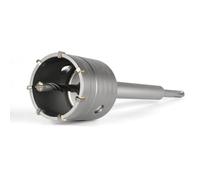 BINOTA 60 mm Scie Cloche à Béton Professionnelle - Trépan en Carbure de Tungstène, Queue SDS-Plus (220 mm) et Foret de Centrage Cruciforme pour Béton, Brique, Pierre, Maçonnerie