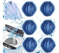 BINQILIN 6 Pièces Anti Poil Machine à Laver, Machine à Laver Boule, Boule Anti Poils pour Machine A Laver, Poils Animaux Machine a Laver Réutilisable