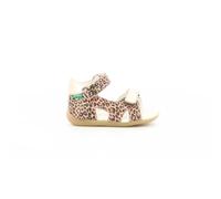 Binsia, Sandales Fille, Beige, 25