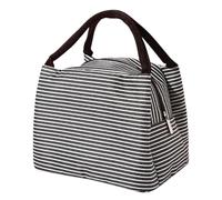 binto Lunch Tote - Reusable Thermal Lunchbag with Oxford Fabric, Cooler Sack | Leak-Proof Portable Food Carrier for Office Meals, Hiking, Picnics, School, Commuting, Outdoor Adventures, Travel