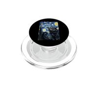 Binturong Van Gogh Peinture Nuit étoilée PopSockets PopGrip pour MagSafe