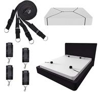 binxliuxo 1 Set Poignets et Chevilles en Peluche B-D-S-M pour débutants