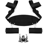 binxliuxo 1PC Sangle en Nylon B-D-S-M Ceinture de séparation Tour de Cou et Cheville