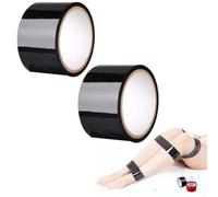 binxliuxo 2 Rouleaux de Ruban adhésif Antistatique, Non collé, réutilisable de différentes manières (Couleurs aléatoires)