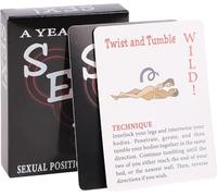 binxliuxo 50+ Interactive Ways Couple Game Party Cards.