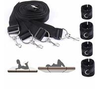 binxliuxo Accessoires balançoire de Yoga aérienne Bôndàgé rômântic RéstràÏnts KÏt Couple Sangle Sport Réglementaire bondàgêriê Šêx Quatre Poignets fermes Set