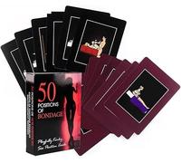binxliuxo Card Games Intimate Accessories Gift for Couples Poker Woman Or Man Game Set of 50 Cards Party Game