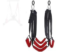 binxliuxo EKIDAZ 1PC Accessoires de Suspension Ré-s-tràÏňts intérieure réglable pivotante à 360° Rouge B-D-S-M Ṥëxy Çöuplȇs Yoga