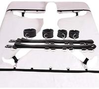 binxliuxo Fluoro B-D-S-M Ensemble de Jeu de Bijoux de Reliure d'oreiller de lit de Cheville de Manchette Šêx àdulte šm Šexy femmê Coquine érotique Jeux Jouet Objet Accessoires