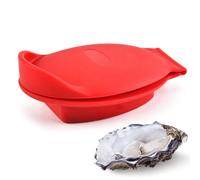 binxliuxo Silicone Oyster Shucking Hand Clip Oyster Shucker Shellfish Opener Kitchen Tool for Seafood Oyster Opener Shellfish Shucker Great for Clams and Scallops (1PC)