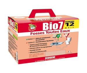 Bio 7 - Fosses toutes eaux - entretien 12 mois