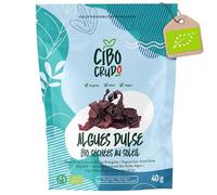 Bio Algue Dulse Déshydratée - 40g. Atlantic Dulse Algues Riche en Vitamines Fer Protéines Iode et Potassium.