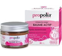 - Bio - Baume Actif - Soin Multiu Réparateur, Nourrissant Et Hydratant - Vi Et Corps - Karité, Propolis, Miel & Cire D'abeille - 100% Naturel - Fabriqué En France - 30 Ml[L355]