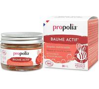 Bio-Baume Actif-Soin Multiusage Réparateur,Nourrissant Et Hydratant-Visage Et Corps-Karité,Propolis,Miel & Cire D'abeille-100% Naturel-Fabriqué En France-30 Ml