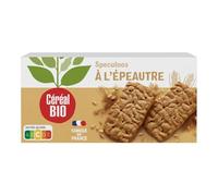 BIO - Biscuits spéculoos à l'épeautre bio CEREAL | Onctueux et savoureux | Idéal pour les pauses gourmandes | la boite de 12 - 125 g | LOT DE 4