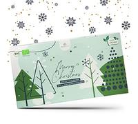 BIO Calendrier de l'Avent des graines 2023 avec 24 variétés de légumes - Calendrier de l'avent semence durable idéal comme cadeau pour les jardiniers