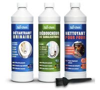bio-chem 3 produits menager pour l'entretien de la maison