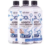 bio-chem additif enzymatique anti-odeurs pour lessive 3L - Ocean Fresh | Formule 5X Enzyme Boost & probiotiques - anti odeurs sueur, animaux - Pour affaires de sport, de travail, du quotidien