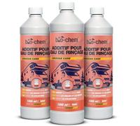 Bio-Chem - Additif sanitaire pour eau de rinçage 3L - Nouvelle formule avec microorganismes - produit wc nettoyant pour toilettes de camping sèches de caravanes et camping cars