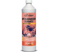 bio-chem Bio Additif pour eau de rinçage 1 L concentré pour réservoir de chasse I Nettoyant WC Rinse Flush pour toilettes de camping, toilettes chimiques et toilettes mobiles AVEC & SANS réservoir d'e