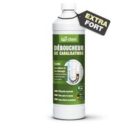 Bio-Chem - Déboucheur de canalisations liquide 1L, spécial cheveux et résidus de savon, agit même en eau stagnante, concentré jusqu’à 20 utilisations