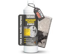 bio-chem Détachant pour taches d'huile 1L pour les pavés et le béton | Détachant concentré biodégradable - Nettoyage sols en pierre et asphalte - Nettoyant voitures, garages et terrasses