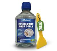 bio-chem - Dissolvant colle et adhesif 500ml - Alternative à l'acetone - Produit enlever colle autocollant - Décape résidus étiquettes, glue extra forte, uhu, loisir creatif - Grattoir inclus