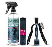 bio-chem Multi spray nettoyant pour vélos 750ml + accessoires