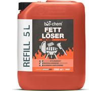 bio-chem nettoyant dégraissant pour barbecue bidon de 5 litres - Spray professionnel pour barbecue, fumoir & four | Fort pouvoir dégraissant avec formule de protection de l'aluminium | Ménage les maté