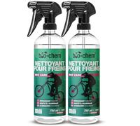 bio-chem Nettoyant freins 2x 750ml pour voitures et vélos