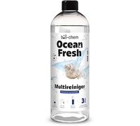 bio-chem - Nettoyant multiusages concentré 750ml, parfum Ocean Fresh - Entretien cuisine, salle de bain, sol, surfaces vitrées - Jusqu’à 3L de nettoyant