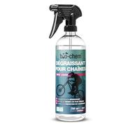 Bio-Chem - Nettoyant pour chaine de vélo 0,75L - Dégraissant chaine velo de route, tout terrain - Produit écologique nettoyant bicyclette - accessoire velo, vtt
