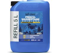 bio-chem Nettoyant pour réservoir d'eau fraîche 5 litres - Nettoyant très efficace pour réservoir d'eau de camping-car et de caravane - Dissout les dépôts calcaires du réservoir d'eau et des conduites