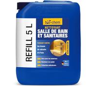 Bio-Chem - Nettoyant salle de bain et toilettes bison 5L - Produit menager entretien douche, évier, wc - Nettoyant anti calcaire anti moisissure salle de bain