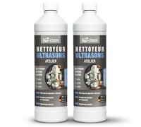 Bio-Chem - Nettoyant ultrasons atelier 2L concentré - Usage professionnel garage et industrie - Produit pour carburateur, pièces mécaniques, composants électroniques
