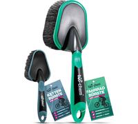 bio-chem set de brosses à vélo 2 pièces - brosse à vélo & brosse à chaîne pour le nettoyage des vélos - ménage la peinture & efficace - convient aux VTT, vélos de course, vélos électriques, vélos de v