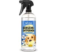 bio-chem Spray désodorisant pour chiens 750 ml - Nettoyant enzymatique avec micro-organismes - Neutralisateur d'odeurs contre les odeurs d'urine de chien - Élimine durablement les odeurs des canapés,