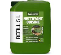 Bio-Chem - Spray nettoyant cuisine 5L - nettoyant inox plaque induction céramique, évier - Produit menager entretien maison degraissant cuisine